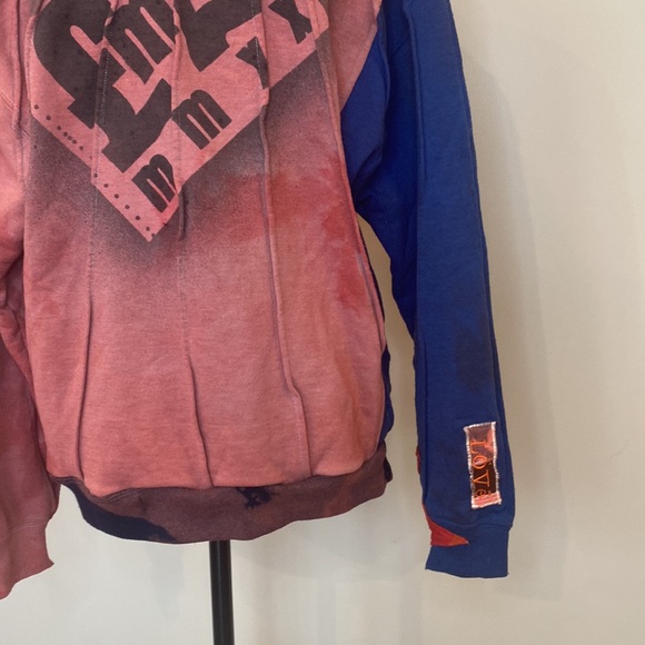 Womens unbranded hand made one of a king sweatshirt top athletic pop art street - Picture 9 of 9